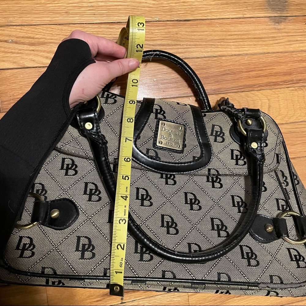 Dooney & Bourke Monogram Satchel Bag - Picture 4 of 13